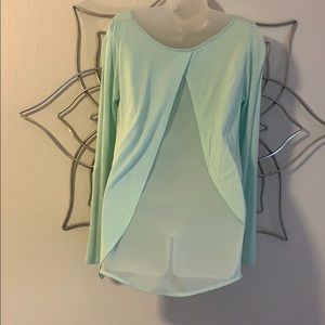 Long sleeve blouse